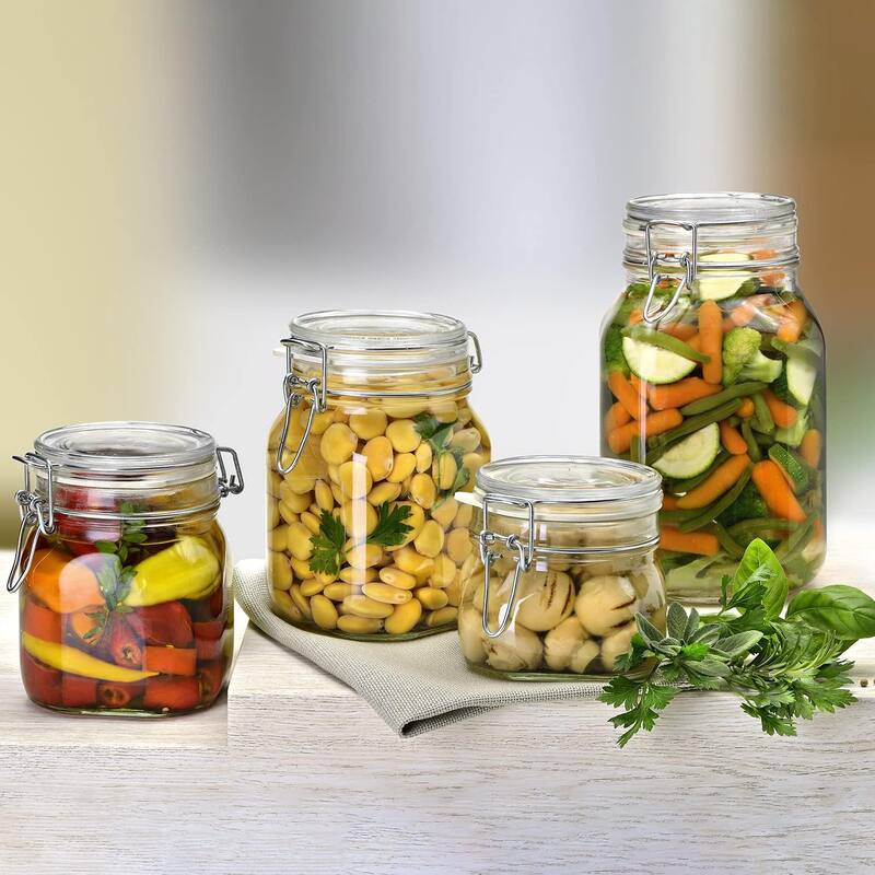Bormioli Rocco Fido Jar with Airtight Rubber Gasket