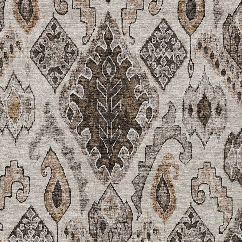 HomeRoots Moroccan Transitional Rectangle Outdoor Rug