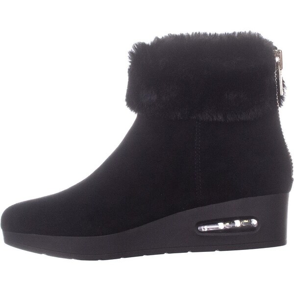 dkny aron wedge booties