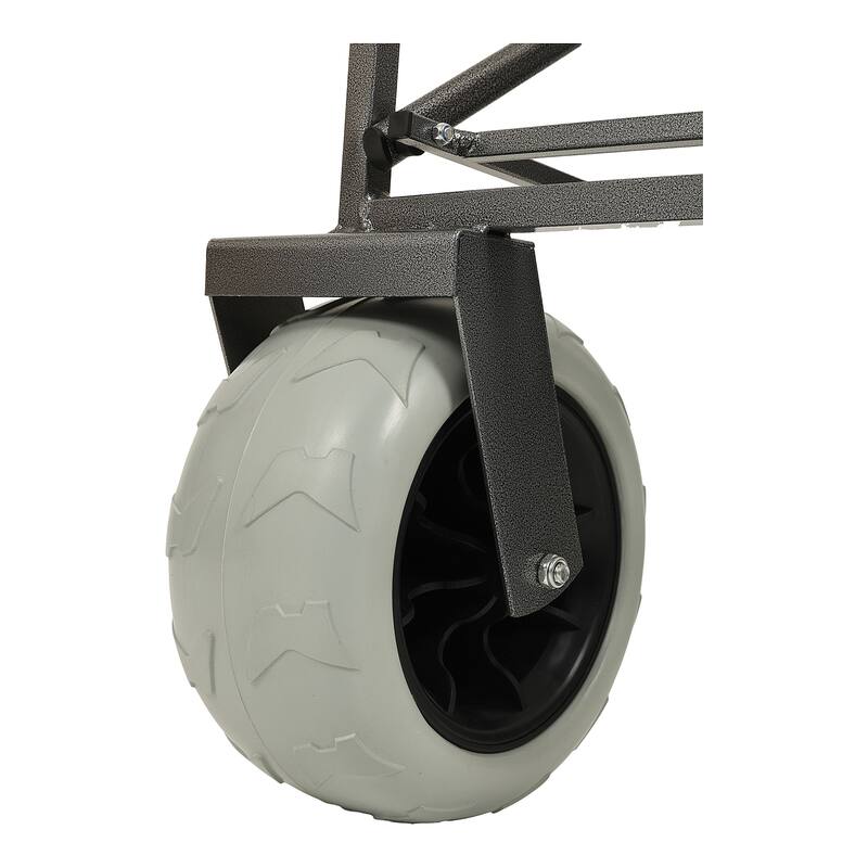 500lb Beach Wagon w/Rod Holders & Big Wheels - All-Terrain Steel Cart