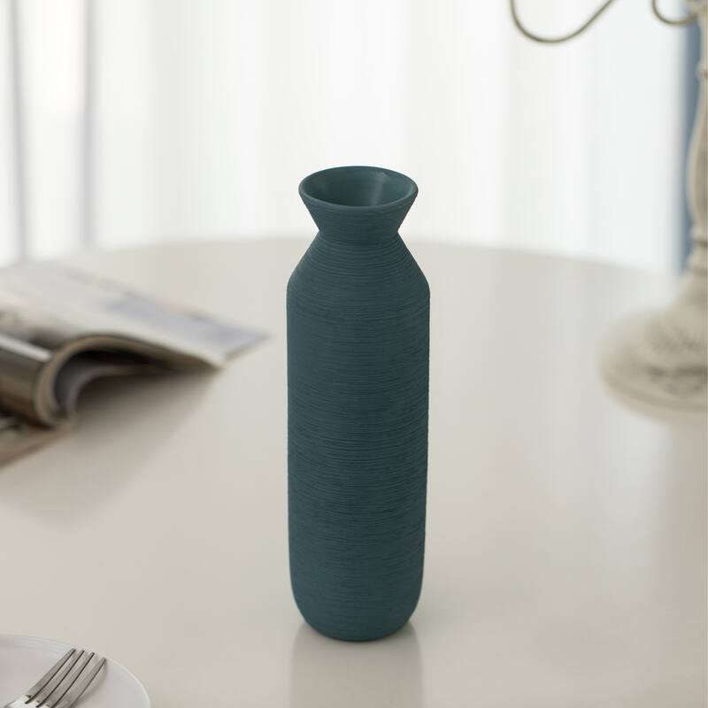 Decorative Ceramic Vase, Modern Style Centerpiece Table Vase
