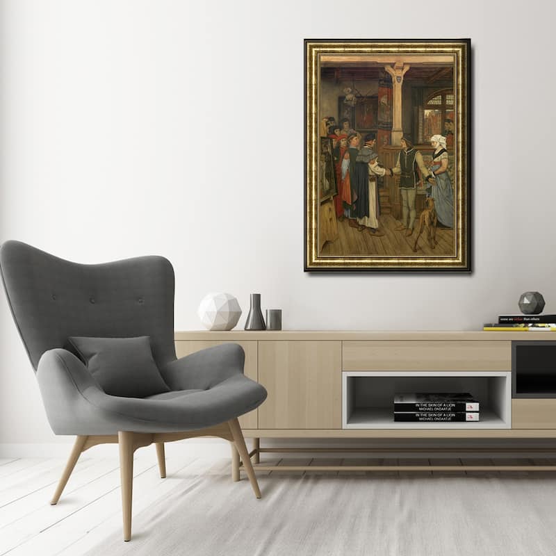 The Magisters Vist Jan Van Eyck's Atelier by Albrecht De Vriendt ...