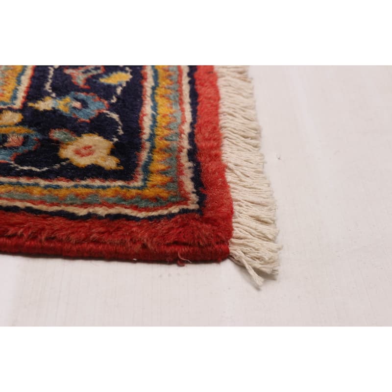 ECARPETGALLERY Hand-knotted Andelz Red Wool Rug - 3'5 x 10'4