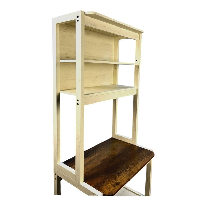 23.62" 5-Tier Bakers Rack for Kitchen with Storage, Coffee Bar, Kitchen Shelves, Microwave Stand