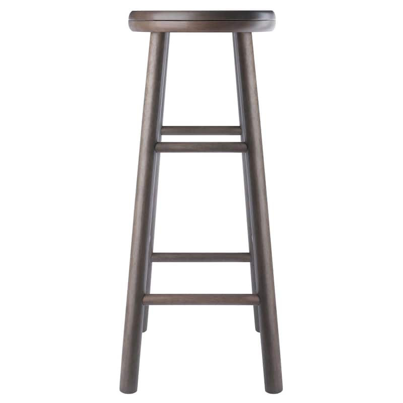Swivel Seat Counter Stool Set - Oyster Gray - 30.25" - Set of 2