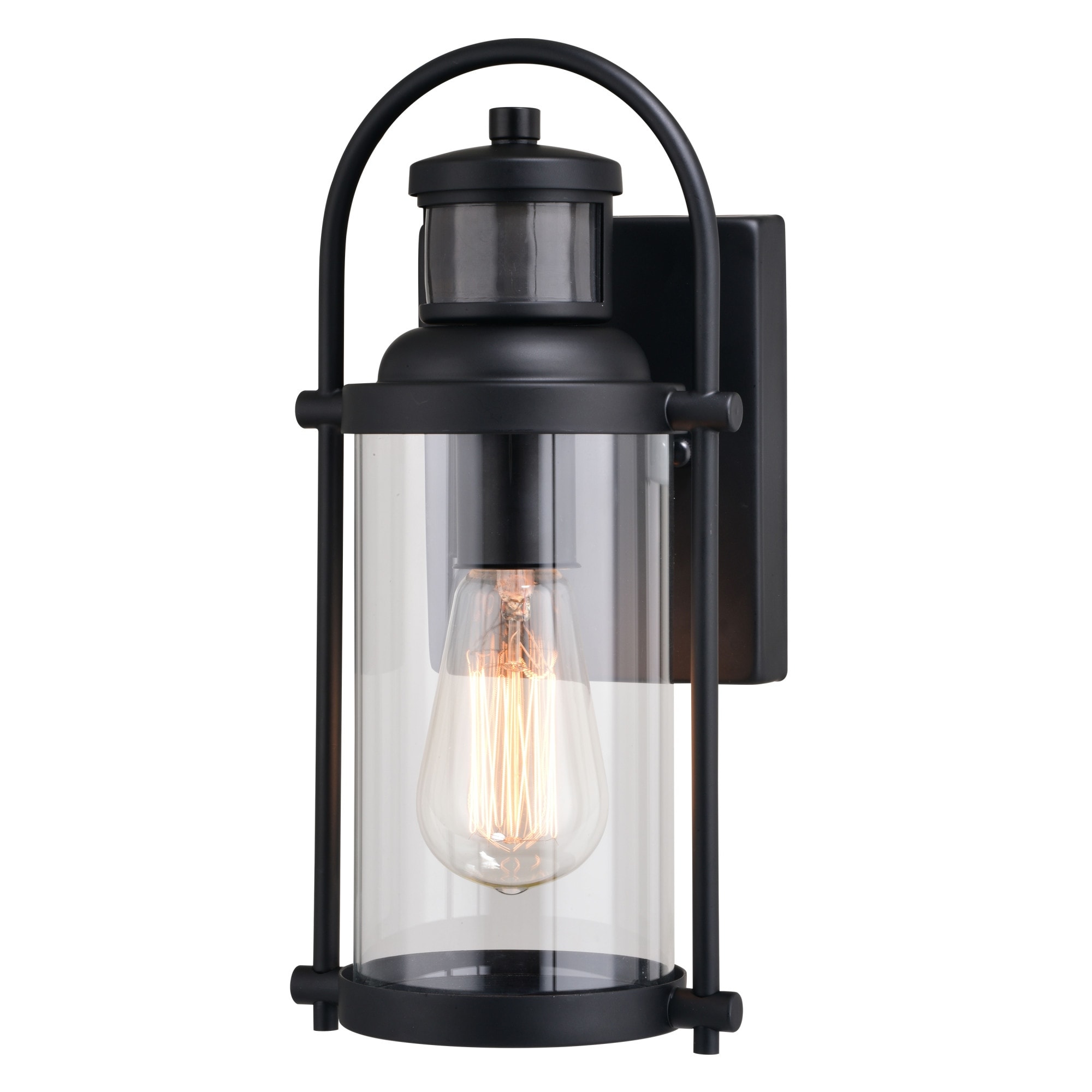 Vaxcel Lighting T0737 Winfield 12" Tall Outdoor Wall Sconce with Clear