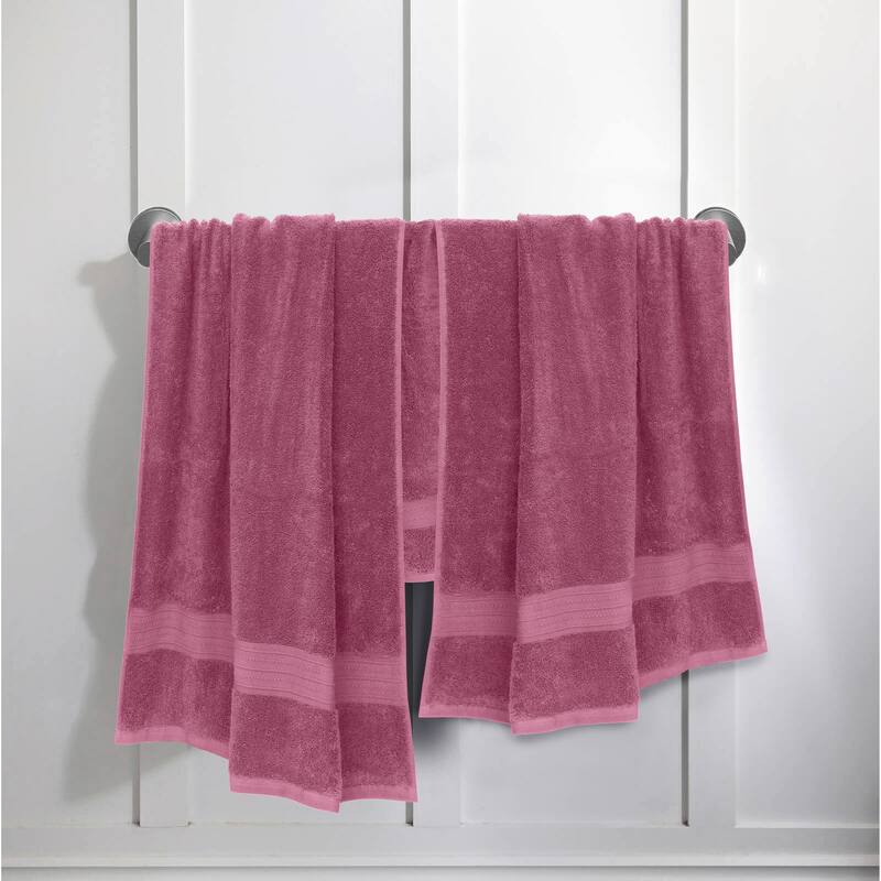 Luxurious Absorbent 650 GSM Combed Cotton 6-piece Towel Set