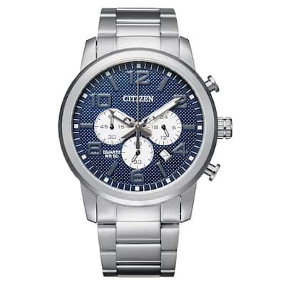 Citizen Men's Classic Blue Dial Watch - AN8050-51M - 6 (36)
