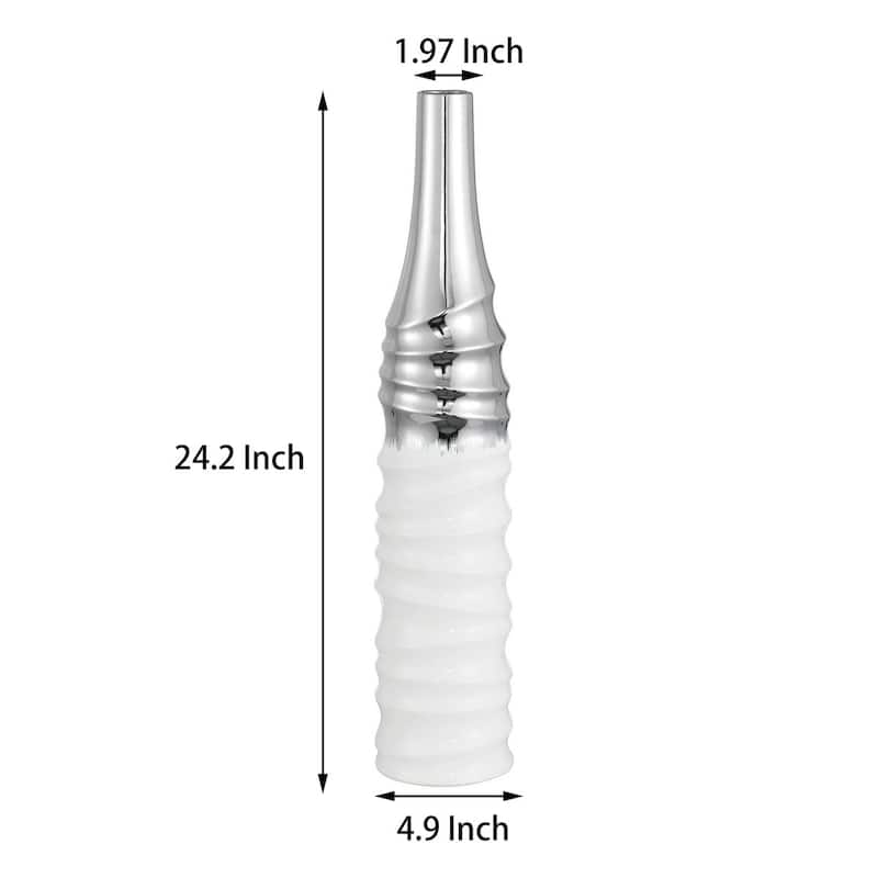 Modern Handmade Ceramic Tall Floor Vase