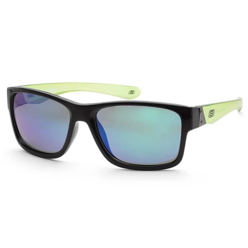 Skechers Men's 58mm Black Neon Sunglasses
