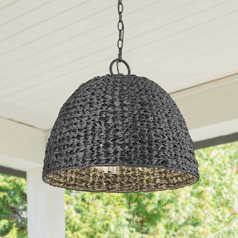 Rue 21" Wide 3-Light Outdoor Pendant