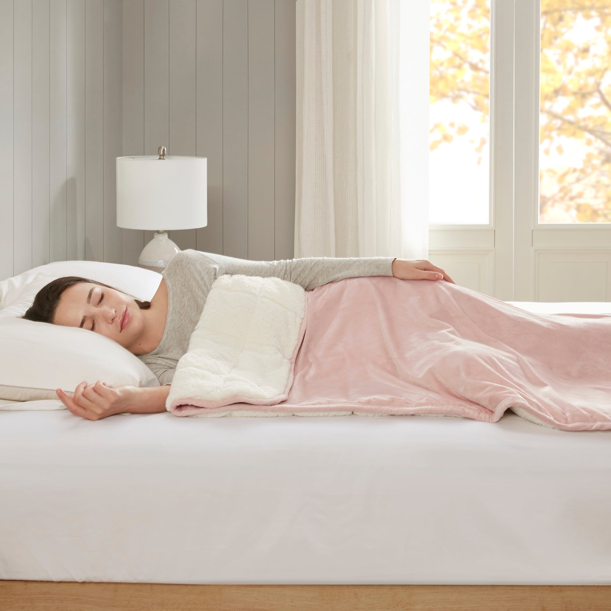 Sleep Philosophy Velvet to Berber Weighted Blanket