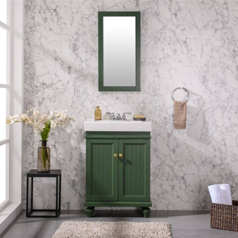 Legion Furniture 24" Vogue Green SINK VANITY