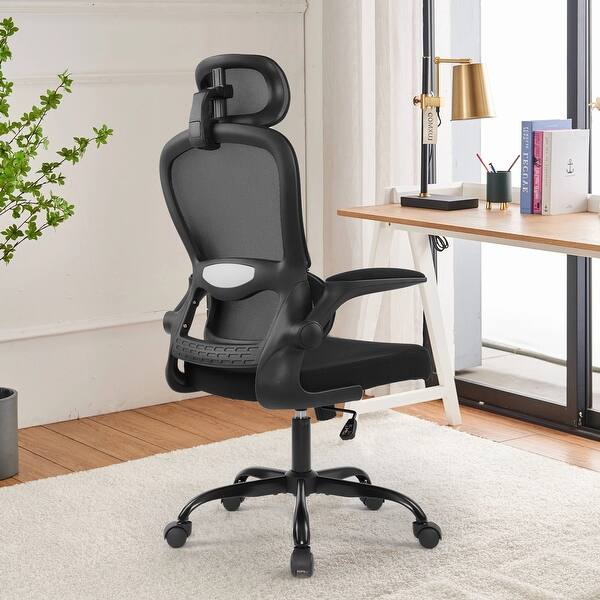 slide 2 of 22, Home Office Chair Mesh Computer Desk Chair High Back Ergonomic Task Chair