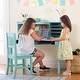 preview thumbnail 22 of 24, Guidecraft Kids' Media Desk and Chair Set Green