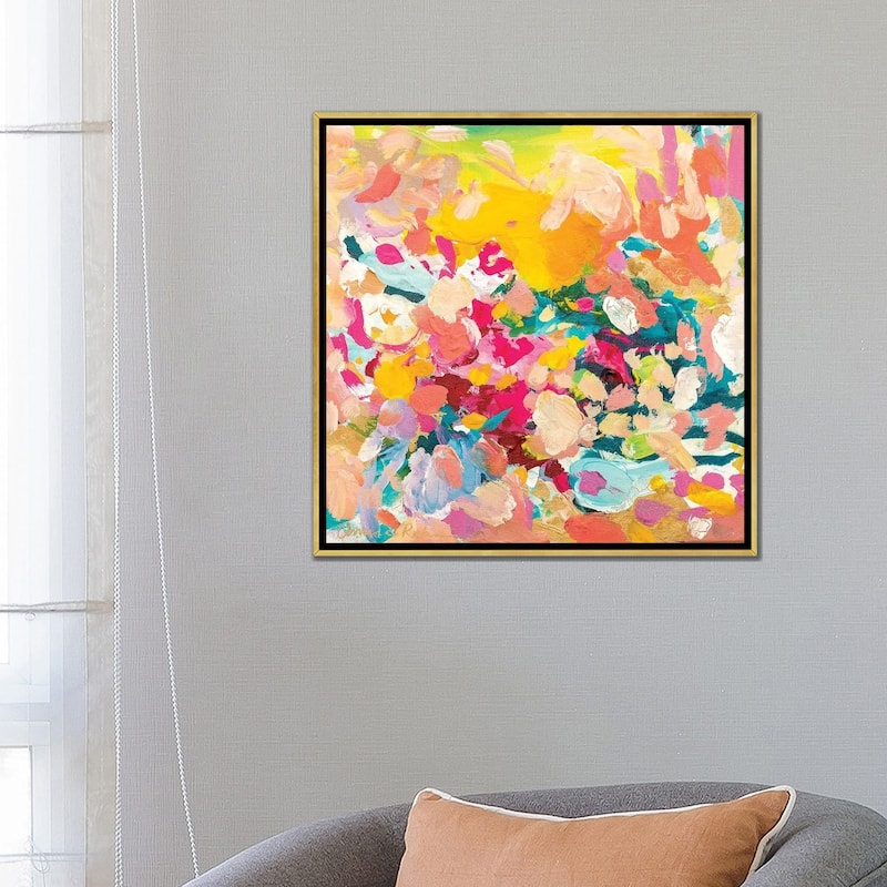 iCanvas "Hopeless Romantic" by Amira Rahim Framed Canvas Print