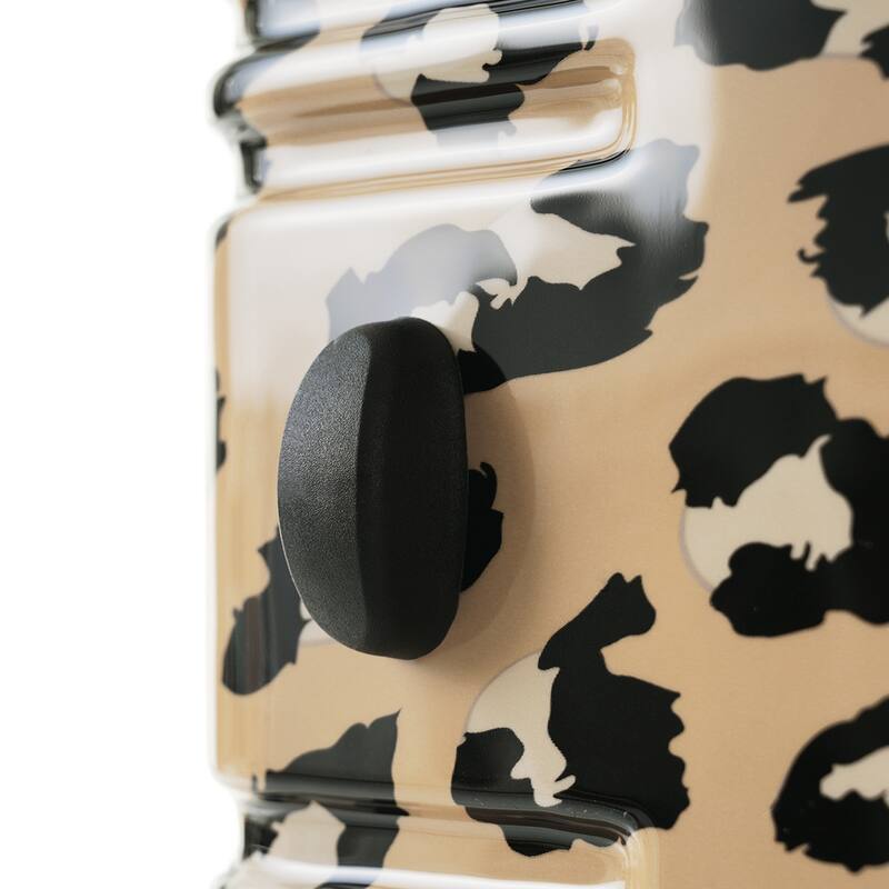 Modern Style 3 Piece Durable Suitcase Set, PC+ABS Hardside Lightweight Luggage with TSA Lock and Spinner Wheels, 20"24"28"