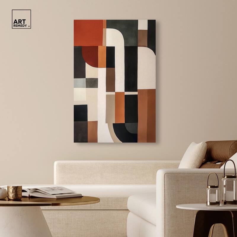 Jahns' Abstraction II Canvas by Art Remedy, Gallery Wrapped
