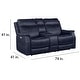 preview thumbnail 13 of 25, Faux Leather Power 3-piece Reclining Set