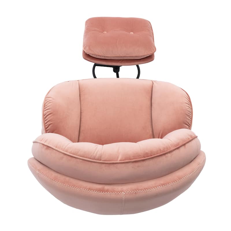 Accent chair TV Chair Living room Chair sofa with Ottoman