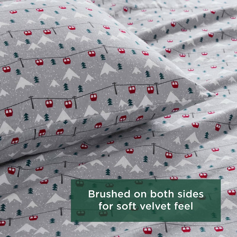 Woolrich Cotton Flannel Sheet Set
