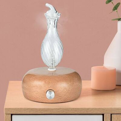 Essential Oil Diffuser Cool Mist Air Humidifier with LED Mood Lighting