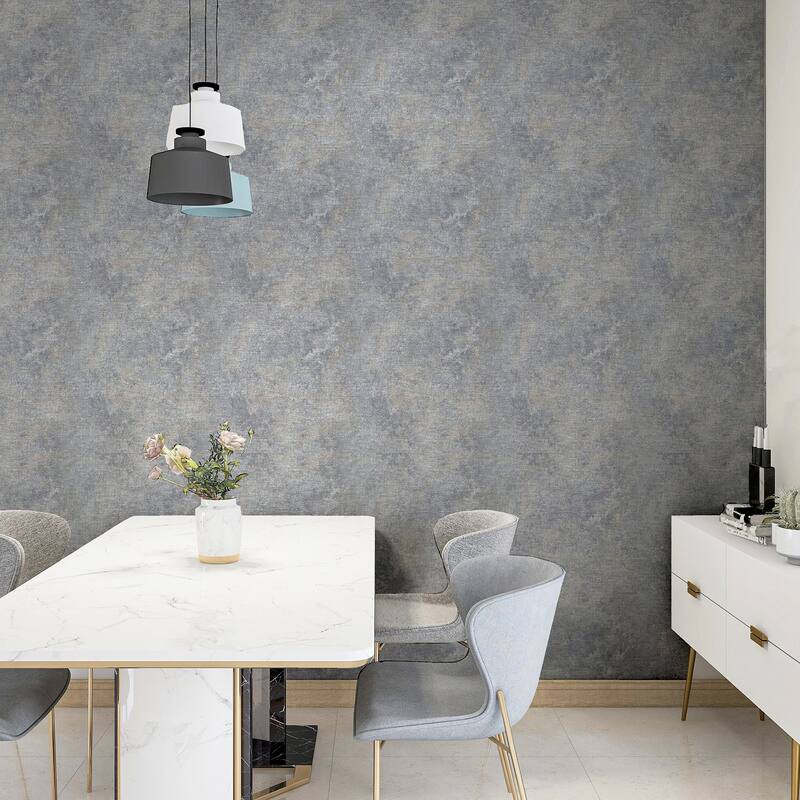 Arthouse Gideon Light Grey Distressed Wallpaper