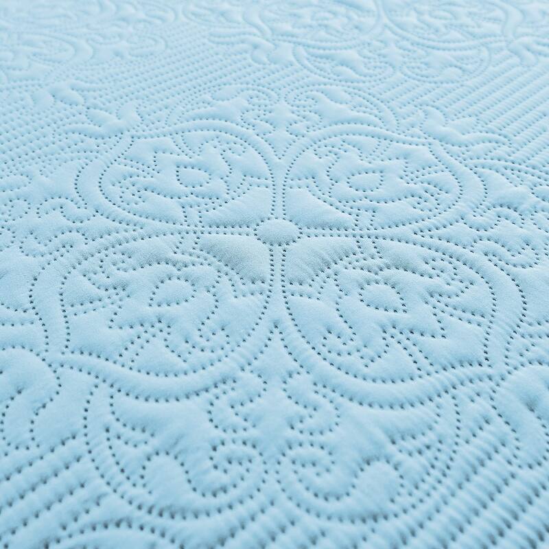 Sophia & William Bed Quilt Bedspread Coverlet - Reversible, Lightweight