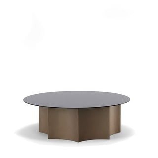 Modrest Ingram Modern Round Coffee Table - Bed Bath & Beyond - 40815281