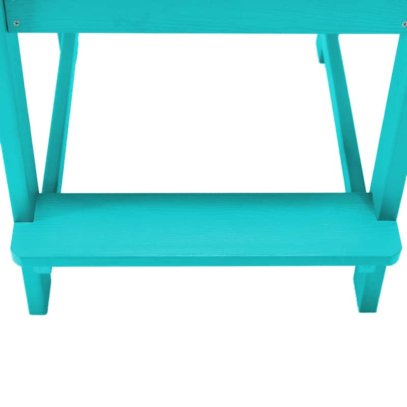 Tall Adirondack Chairs Set of 2 with handrails and connecting plates - 28.3"L x 22.6"W x 48.8"H