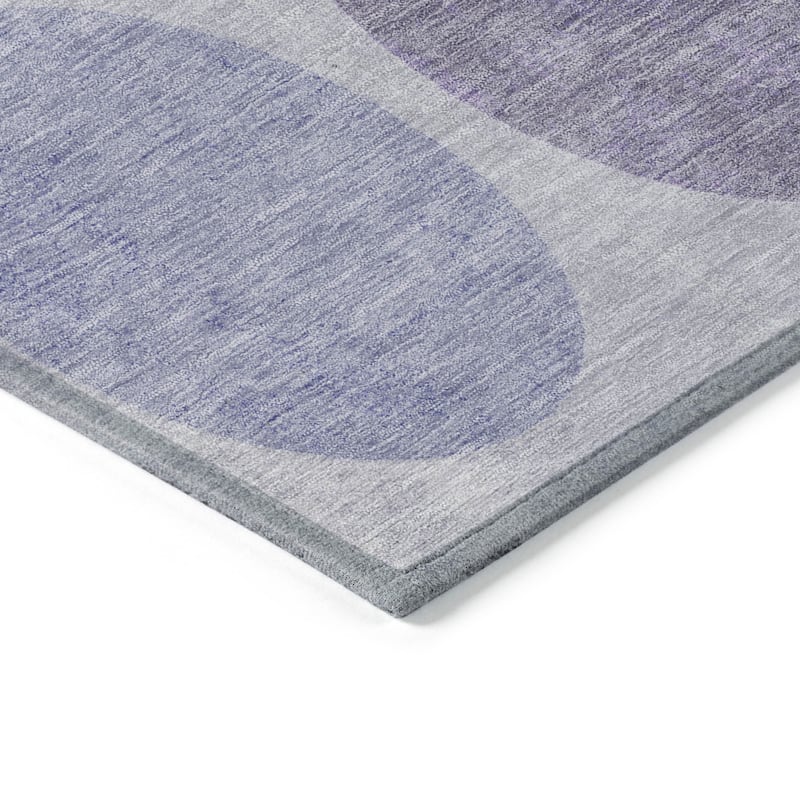 HomeRoots Geometric Transitional Rectangle Outdoor Rug