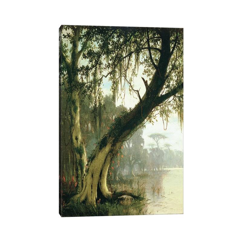 iCanvas "In the Bayou " by Joseph Rusling Meeker Canvas Print