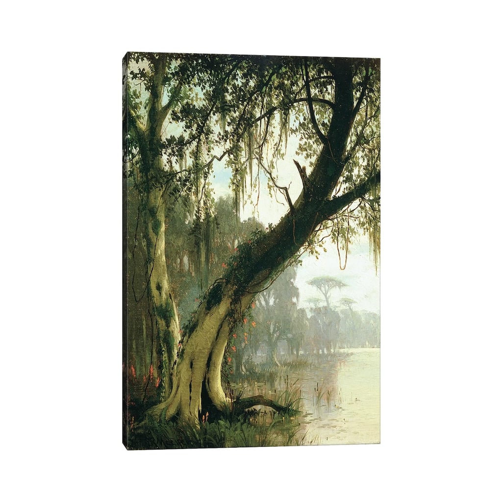 iCanvas "In the Bayou " by Joseph Rusling Meeker Canvas Print