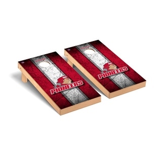Sacred Heart University SHU Pioneers Cornhole Board Set - Vintage Wooden