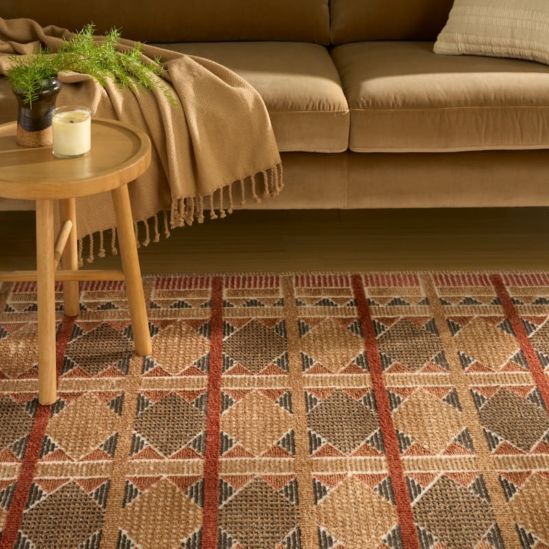 Nourison Nordic Indoor only Geometric Area Rug