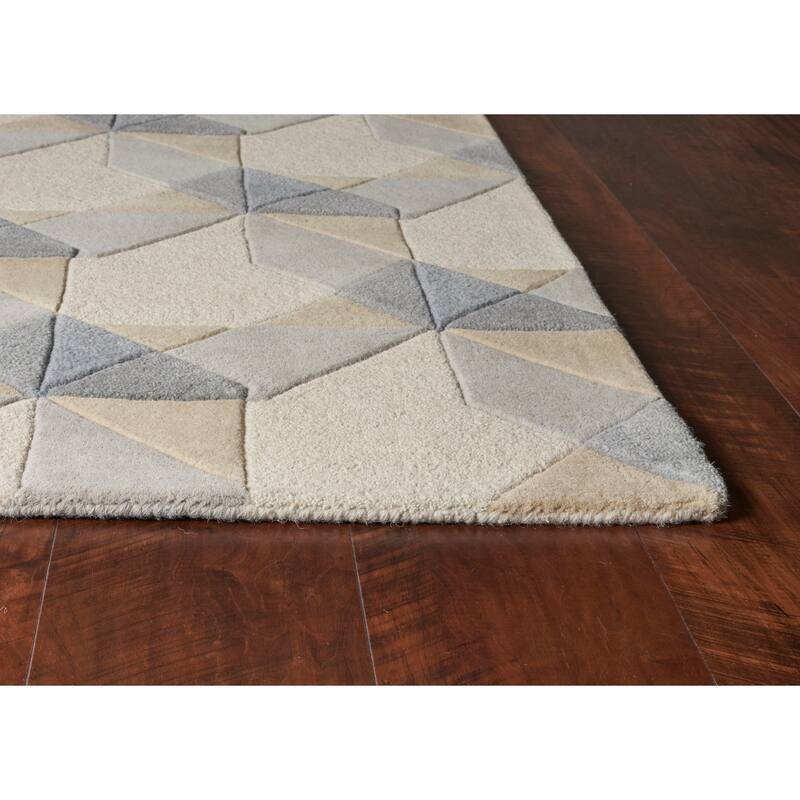 Carson Carrington Hand-woven Wool Muted Mid-century Area Rug