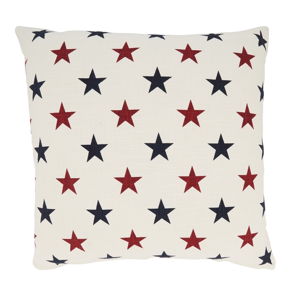 Americana Stars Throw Pillow