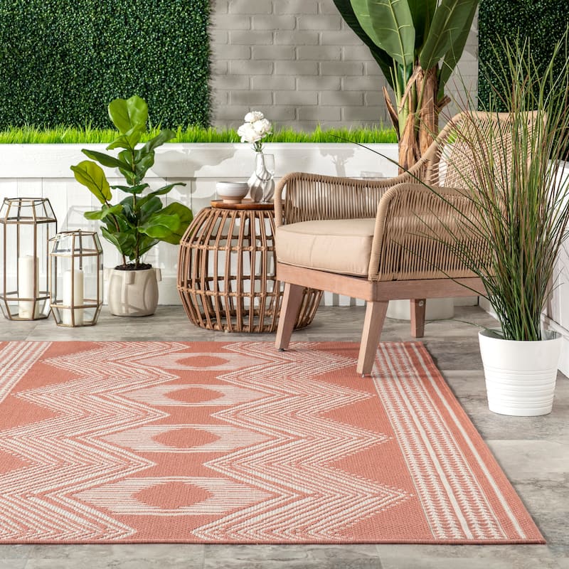 Nuloom Charlotte Contemporary Indoor/Outdoor Area Rug