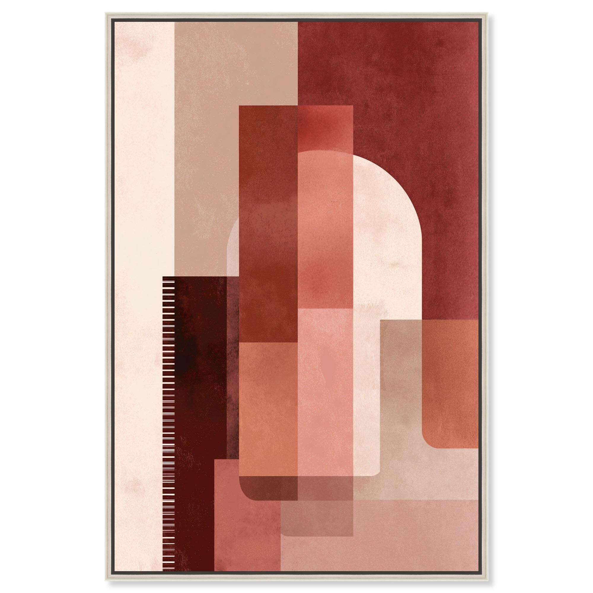 Urban Dusk V Boho Living Room Art Framed Canvas Print by Art Remedy