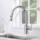 preview thumbnail 18 of 26, Luxier KTS11 Single Handle Pull Down Sprayer Kitchen Faucet