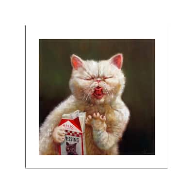 Sour Milk Fine Art Paper Print by Lucia Heffernan - Multi