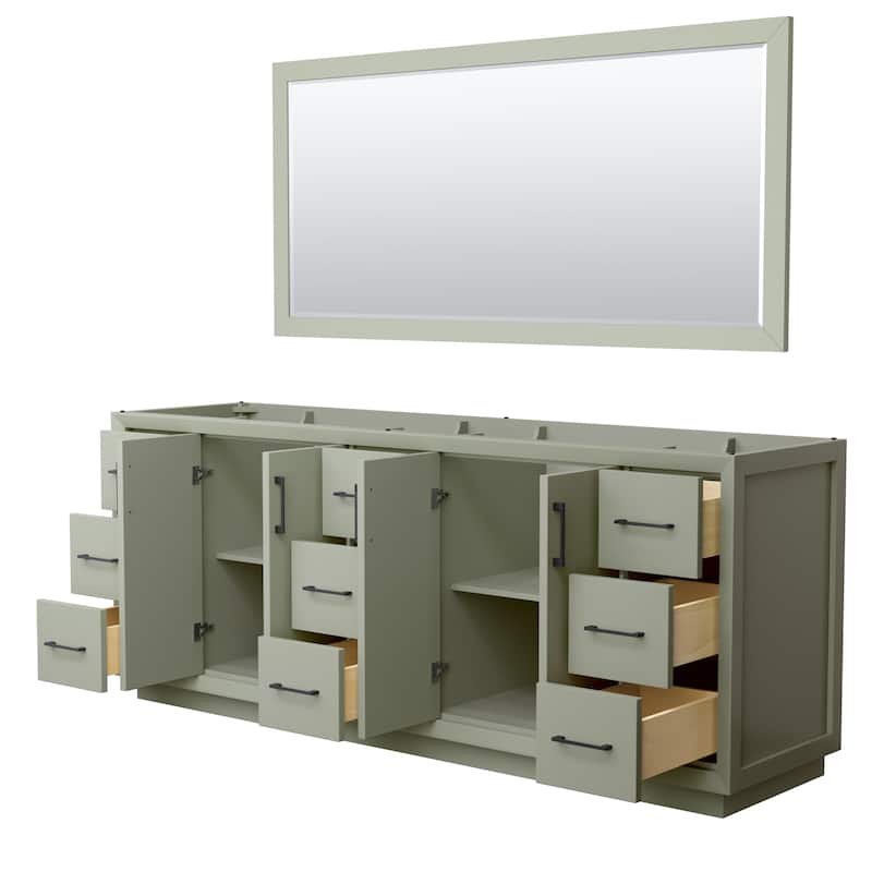 Wyndham Collection WCF414184D-CXSXX-M70 Strada 83" Double Free
