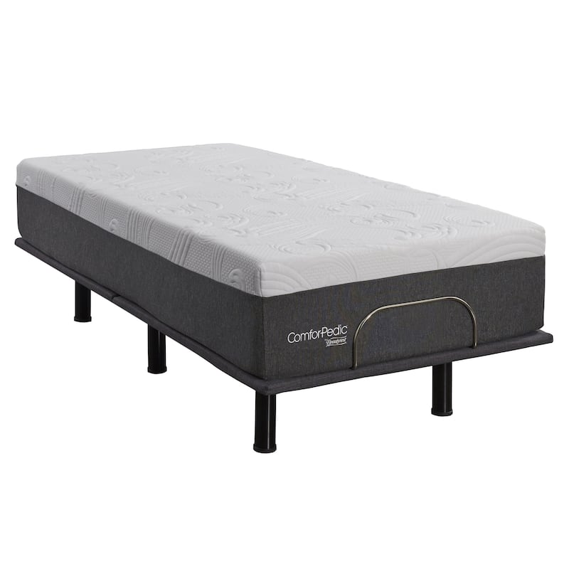ComforPedic from BeautyRest 14-inch Mattress and Adjustable Bed Set