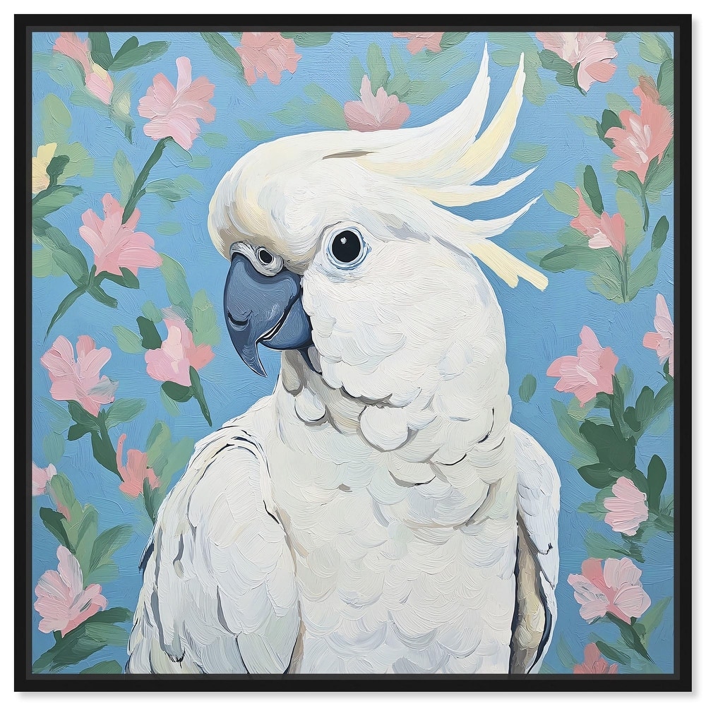 White Cockatoo I Canvas by Art Remedy