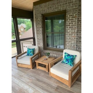 teak loveseat montford safavieh couture beige brown outdoor grade commercial seat