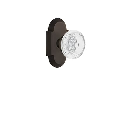 Nostalgic Warehouse Vintage Crystal Meadows Single Dummy Door Knob