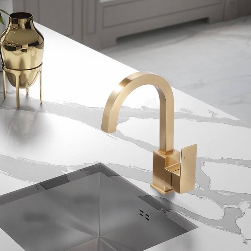 WOWOW Single-Handle Bar Faucet with Swivel Spout