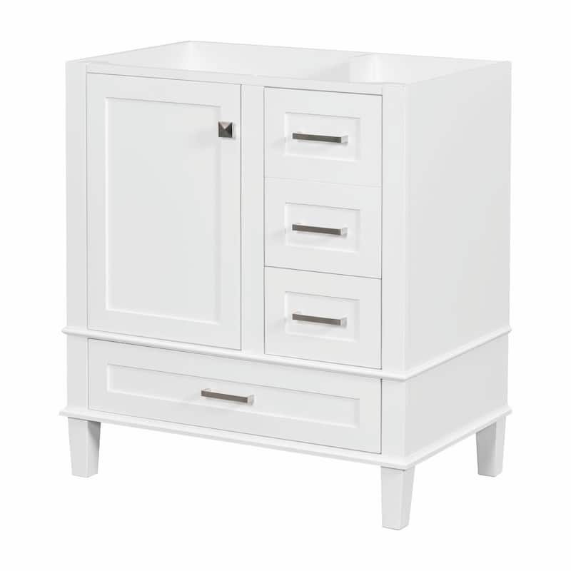 30" Modern Bathroom Vanity with Sink, Storage Cabinet