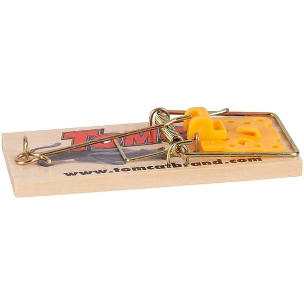 Tomcat 0373312 Deluxe Wooden Mouse Trap with Plastic Bait Pedal - Bed Bath  & Beyond - 27608961