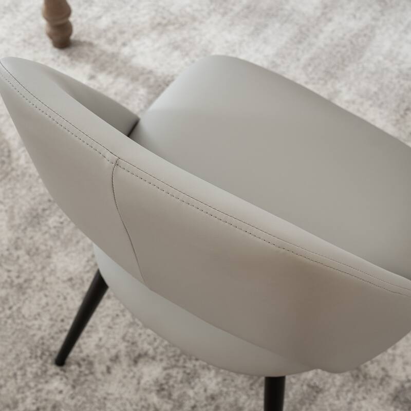 Modern Dining Chairs Set of 2 Armless Chairs 22.83"Wx22.05"Dx34.65" H